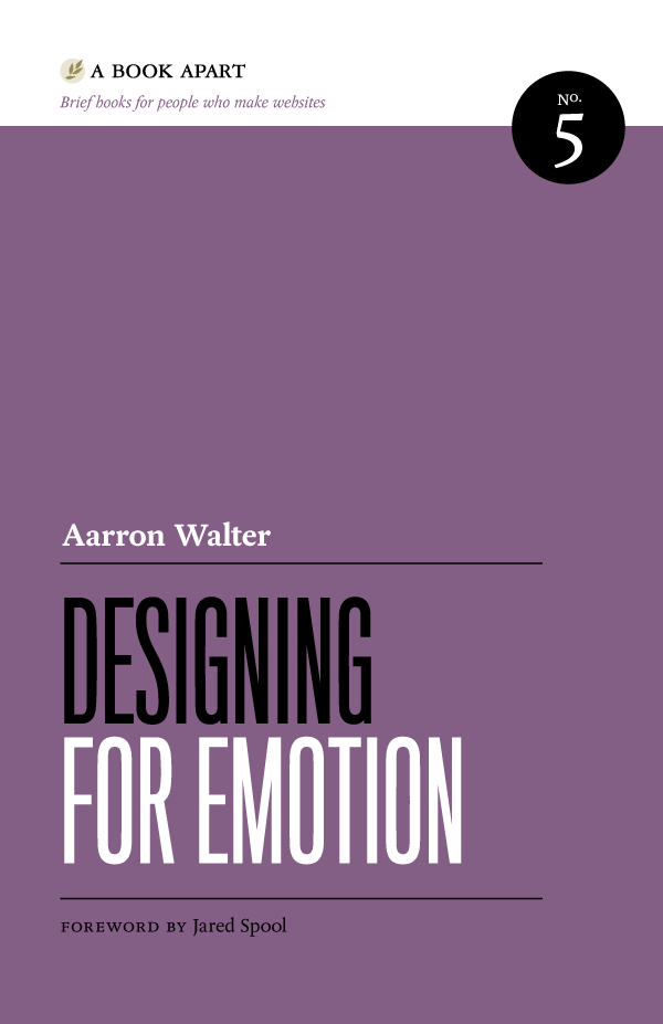 A Book Apart book cover — Designing for Emotion